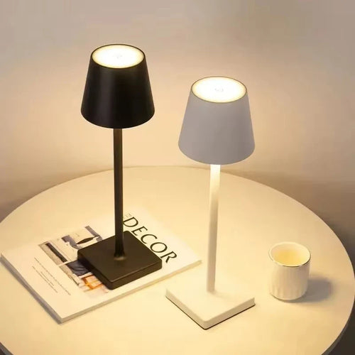 Rechargeable LED Table Lamp – Touch Dimmable Cordless Desk Light