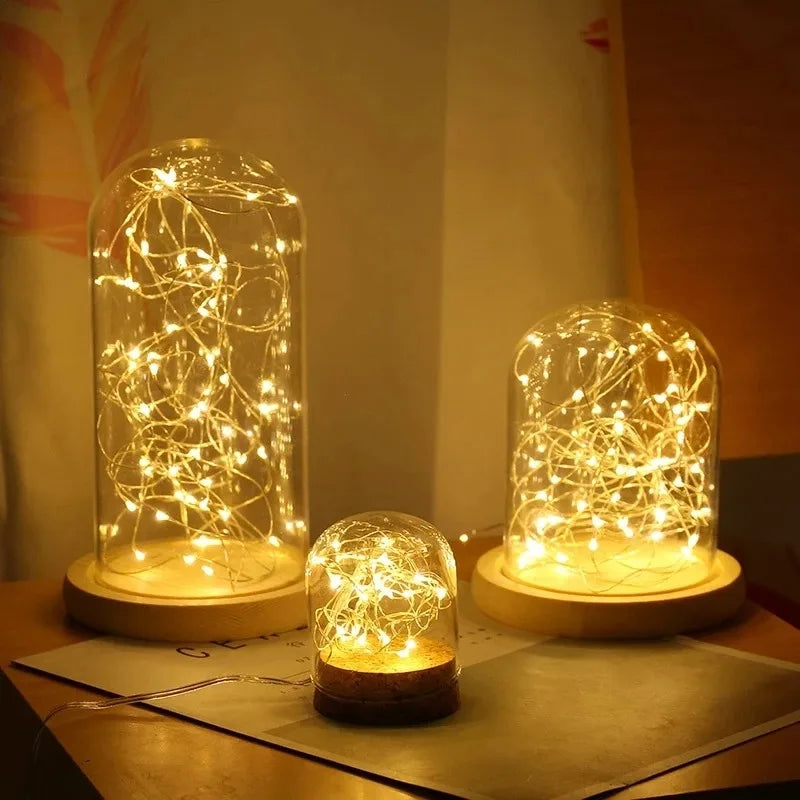 Fairy String Lights Battery Operated LED Copper Wire