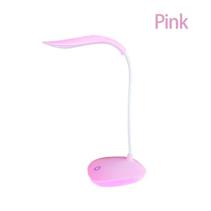 LED Desk Lamp Gooseneck Touch Dimming – USB Rechargeable