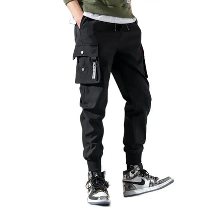 Men’s Multi-Pocket Tactical Work Pants, Casual Training & Hiking Trousers