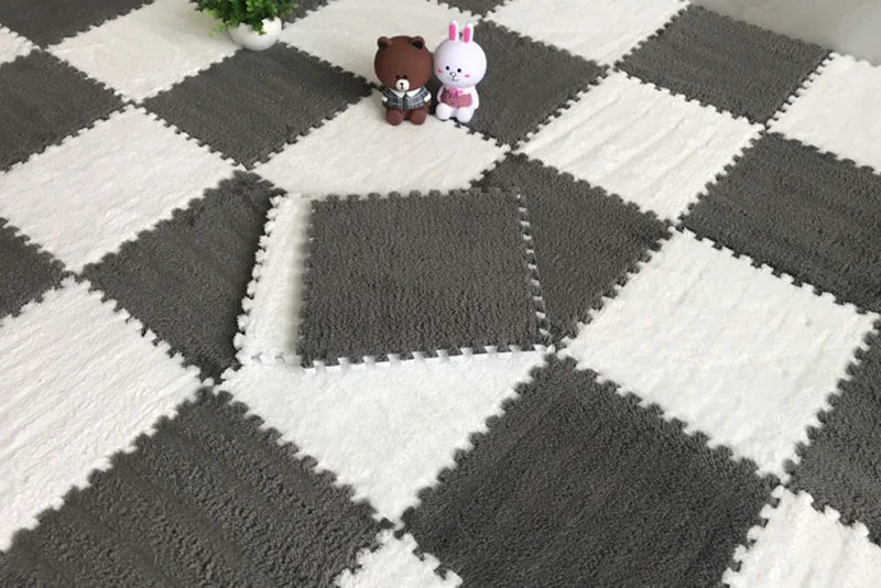 30cm Soft Plush EVA Foam Puzzle Play Mat for Kids