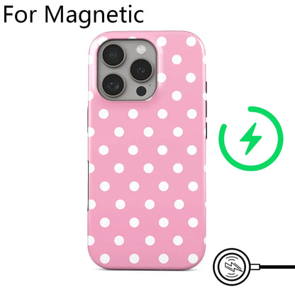 Y2K Small Polka Dots iPhone Case