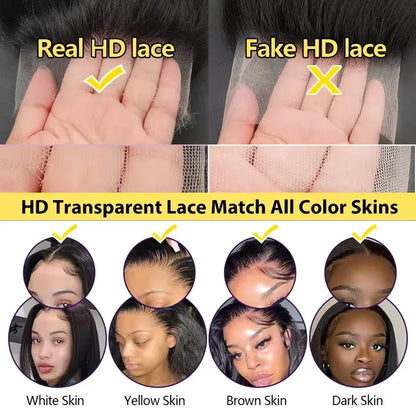 Lace Front Wig – Burmese Remy Human Hair Body Wave Glueless
