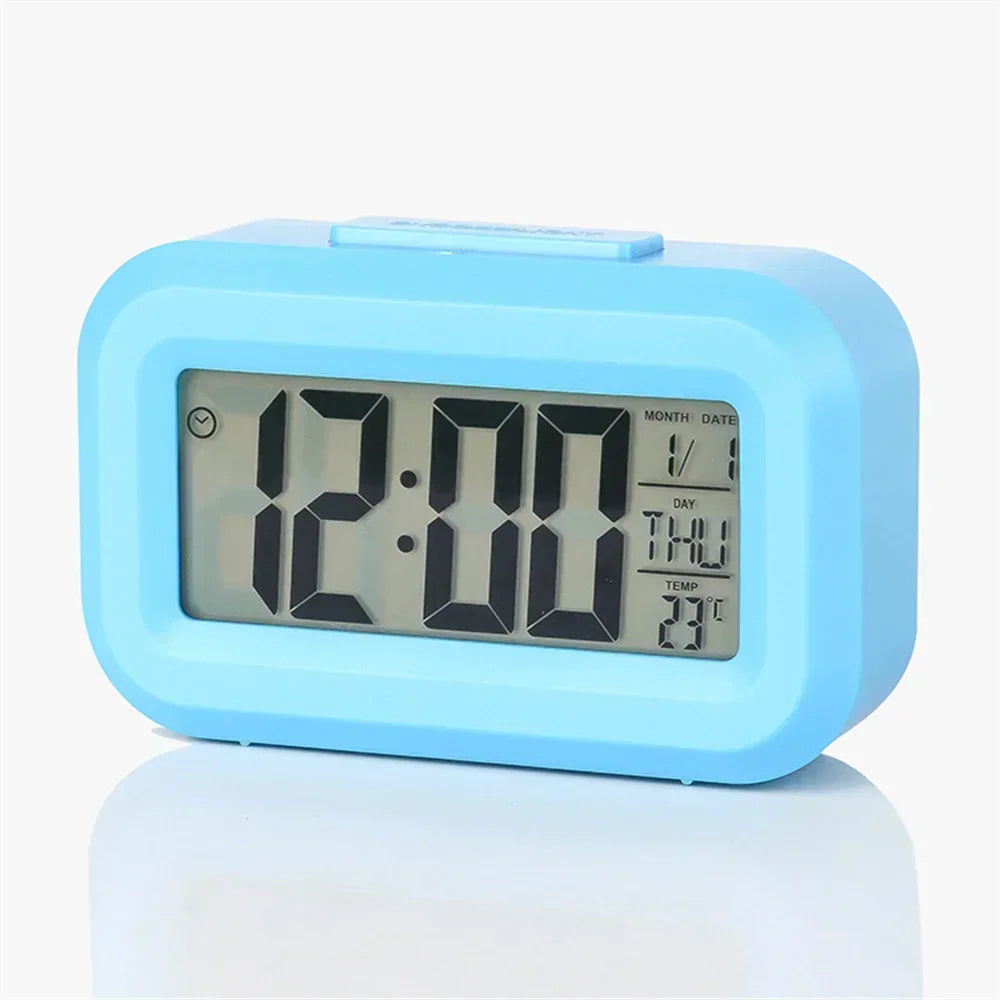 LED Digital Alarm Clock with Backlight & Temperature Display