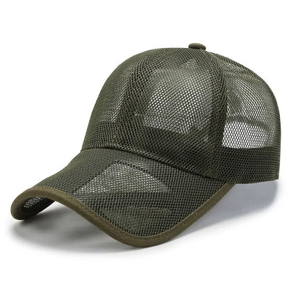 Breathable Mesh Baseball Cap – Unisex Sun Protection Hat