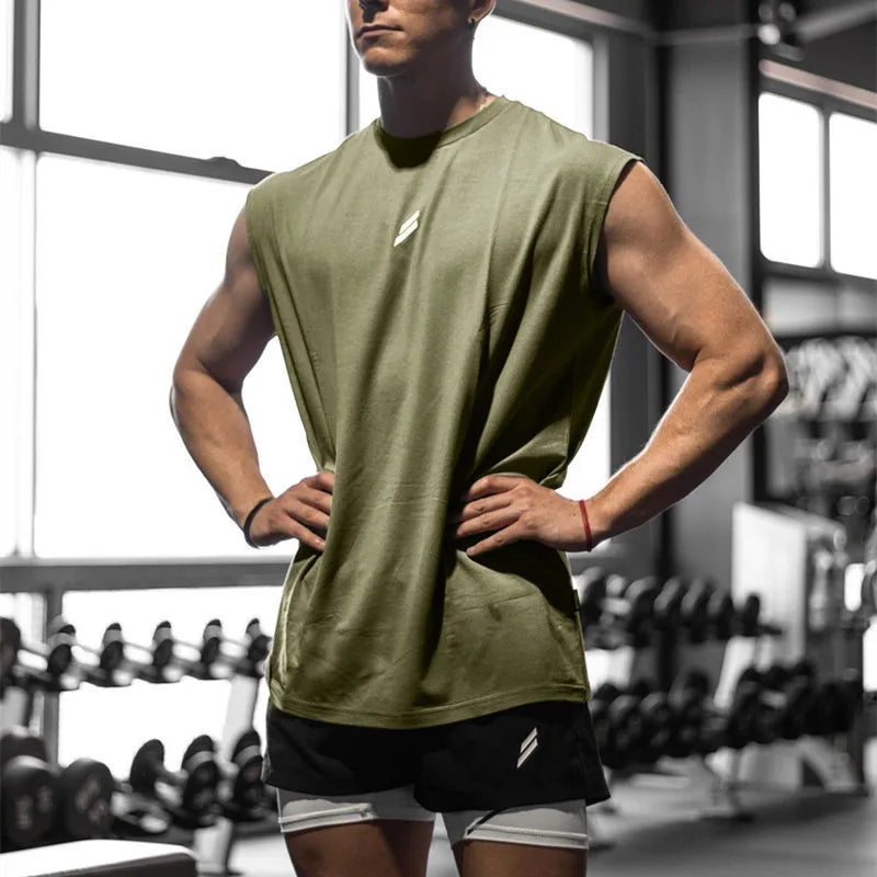 Men's Quick Dry Breathable Sleeveless Workout Tank Top