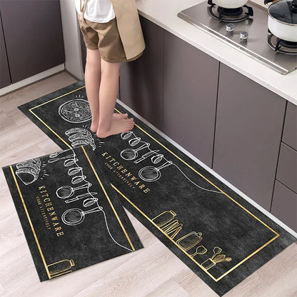 Non-Slip Kitchen Floor Mat – Soft Washable Rug for Kitchen, Bedroom & Hallway