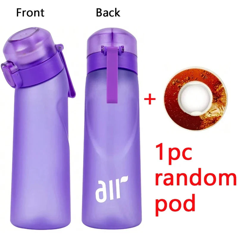 Leak Proof Sports Water Bottle with Flavor Pod
