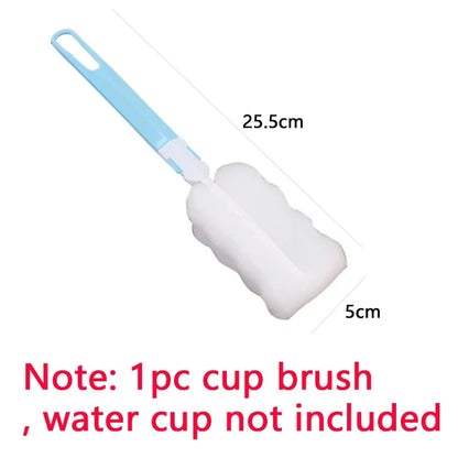 Leak Proof Sports Water Bottle with Straw and Flavor Pod
