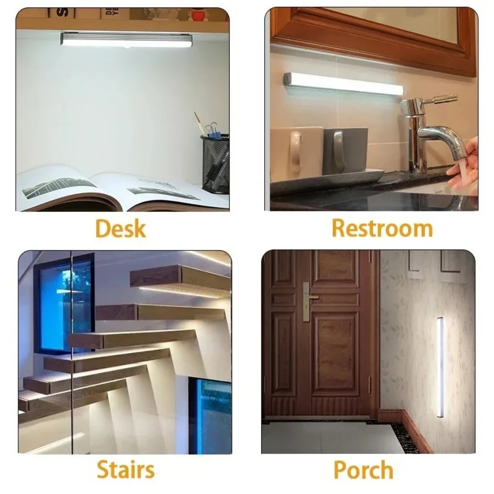 Motion Sensor LED Light Bar – Wireless Under Cabinet Light 50cm