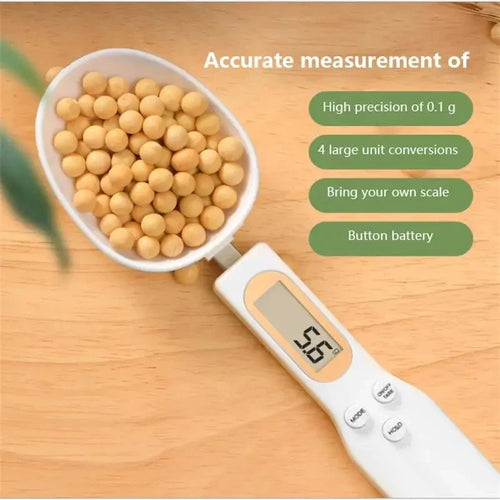 Digital Measuring Spoon Scale – LCD Kitchen Gram Scale