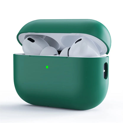 Ultra-Thin Silicone AirPods Case – Slim Matte Protective Cover