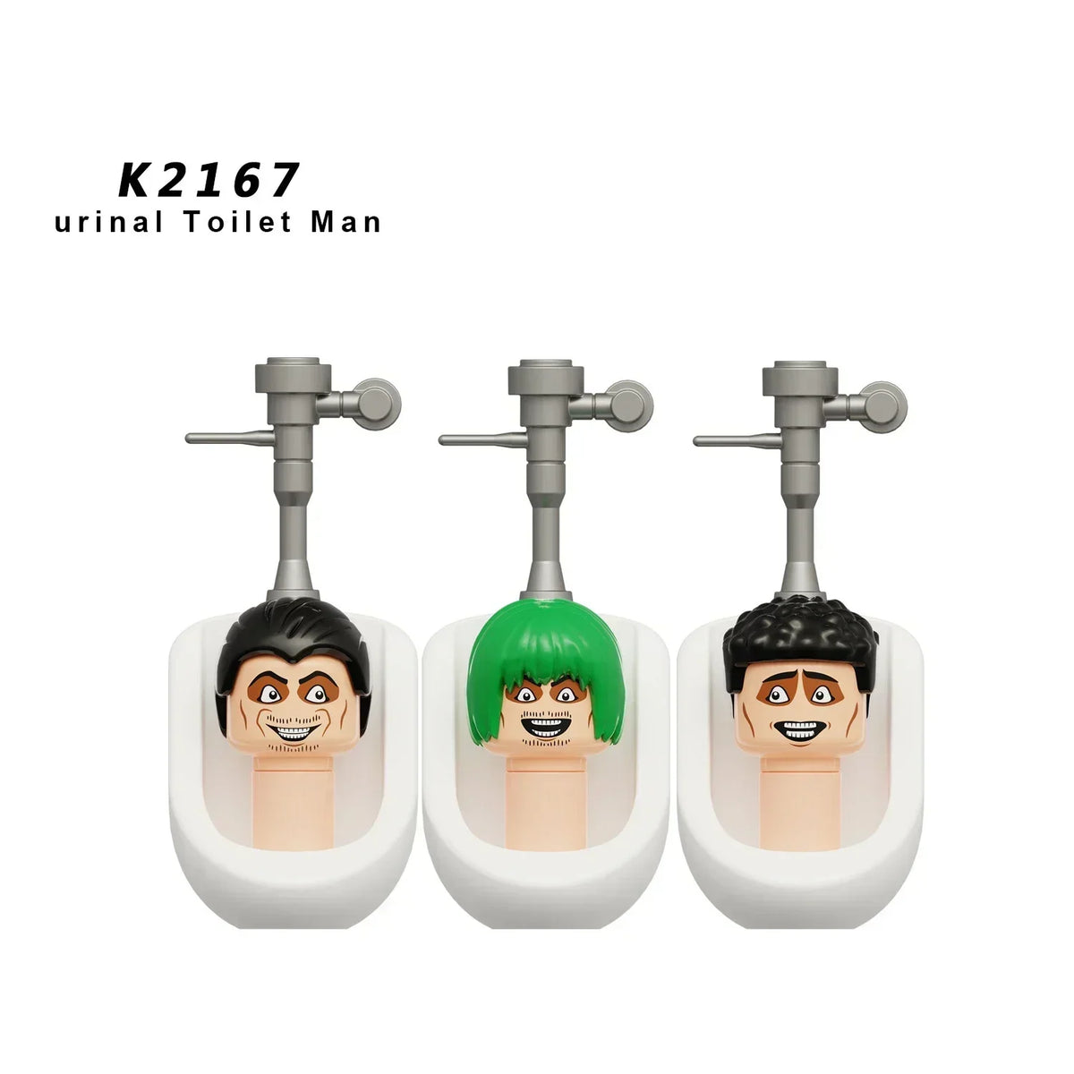 Skibidi Toilet Mini Building Block Figures – TV Man, Cameraman & More