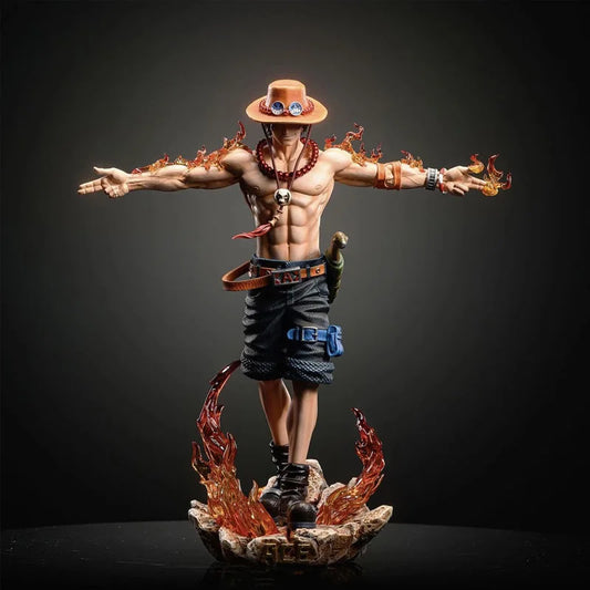 One Piece Portgas D. Ace 28cm PVC Action Figure Statue