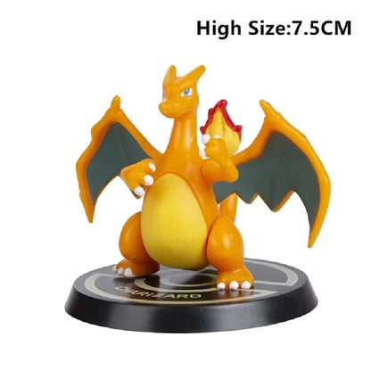 Pokemon 6-Piece Figure Set – Pikachu Charizard Mewtwo & More