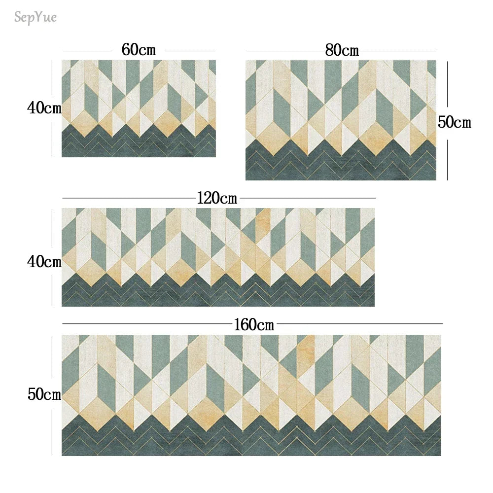 Non-Slip Kitchen Floor Mat – Soft Washable Rug for Kitchen, Bedroom & Hallway