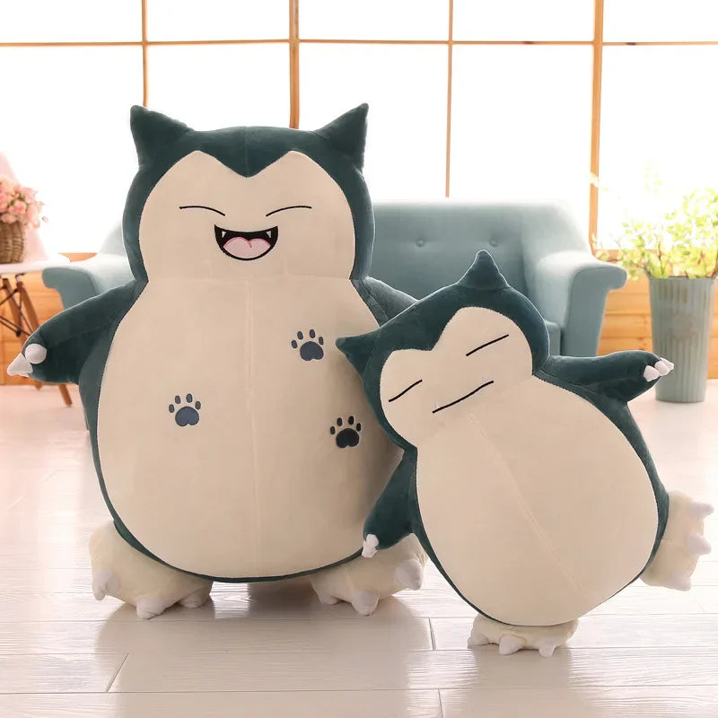 200cm Huge Pokemon Snorlax Anime Plush Toys Big Pok Mon Plushie Kawaii Semi-Finished Leather Holster