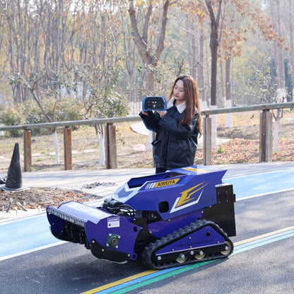 Remote Control Flail Mower – All-Terrain RC Slope Mower (AWY-800SM / AWY-1000SM)