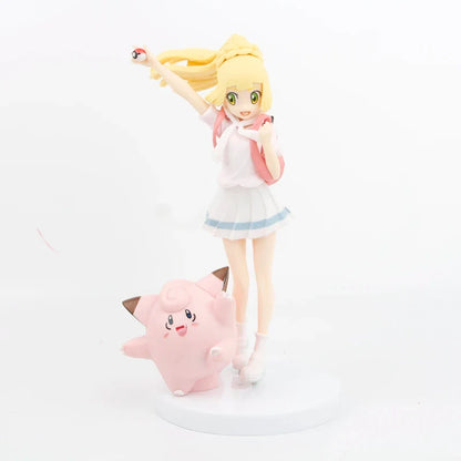 Pokémon Lillie & Clefairy PVC Figure 19cm – First Edition Collectible