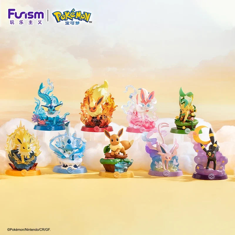 Pokémon Eevee Family Adventure Blind Box Figures