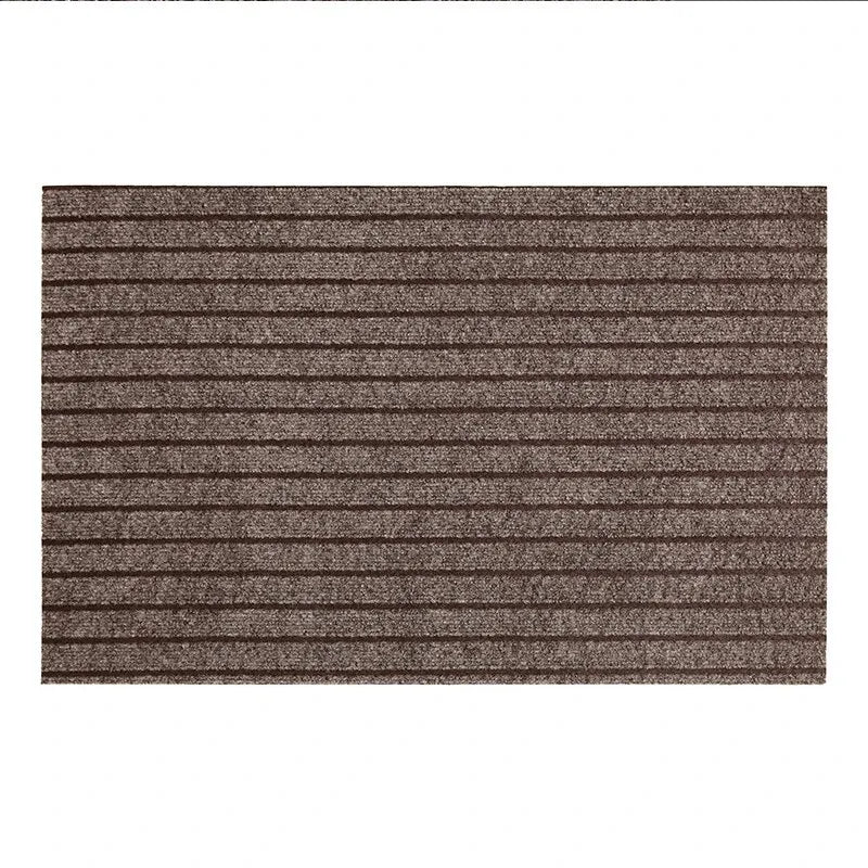 Modern Minimalist Striped Floor Mat – Washable & Stain-Resistant