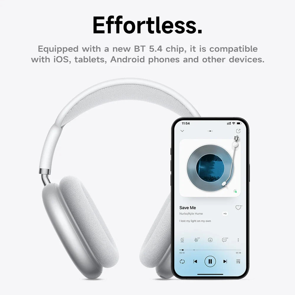 W65 Plus ANC Wireless Over Ear Headphones