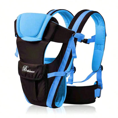 4-in-1 Ergonomic Baby Carrier Backpack