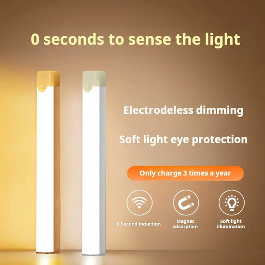 Motion Sensor Cabinet Light – Wireless Rechargeable LED Bar