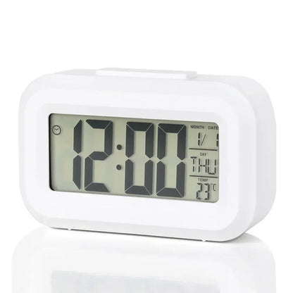 LED Digital Alarm Clock with Backlight & Temperature Display