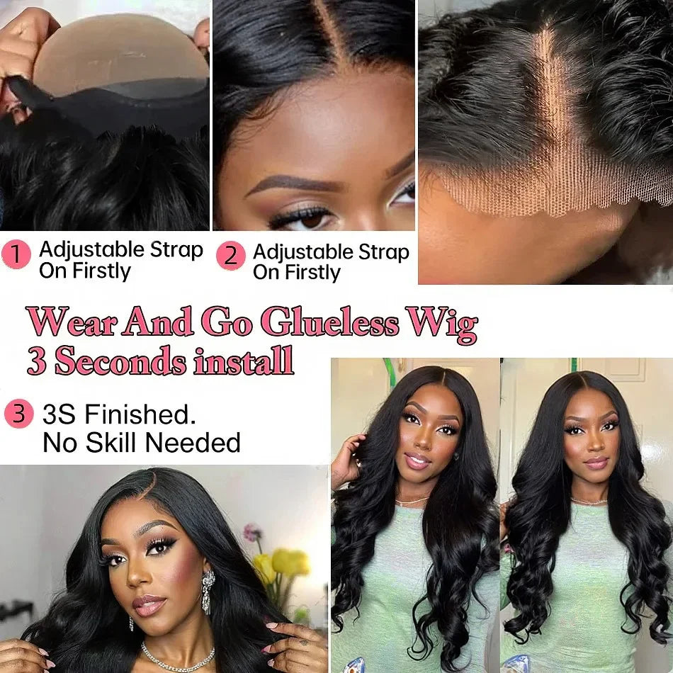 Lace Front Wig – Burmese Remy Human Hair Body Wave Glueless
