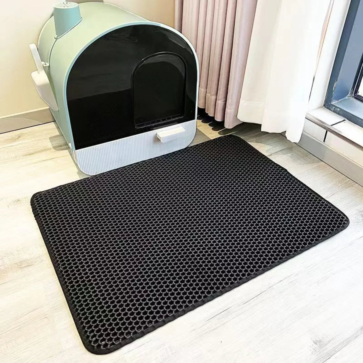 Cat Litter Mat Double Layer Waterproof & Non-Slip EVA Pad