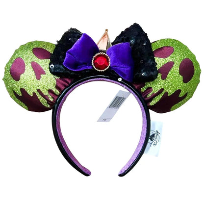 Disney Mickey Minnie Ears Headband – Sequin Bow Costume Cosplay