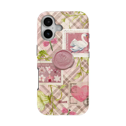 Clmj Pink Garden iPhone Case