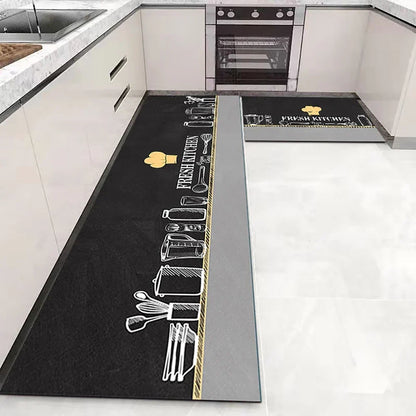 Non-Slip Kitchen Floor Mat – Soft Washable Rug for Kitchen, Bedroom & Hallway