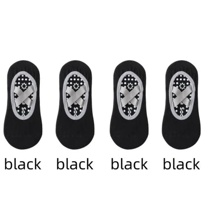 Non-Slip Yoga Socks for Women – Backless Grip Socks for Pilates & Ballet