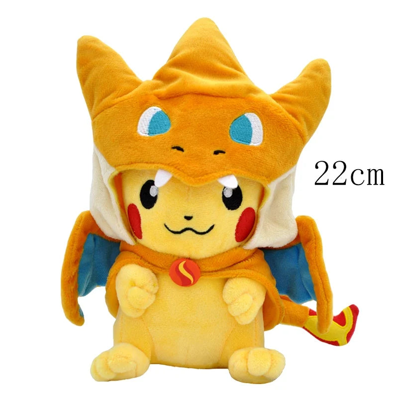 Pokemon Plush Toy – Pikachu, Charizard, Eevee, Snorlax & More