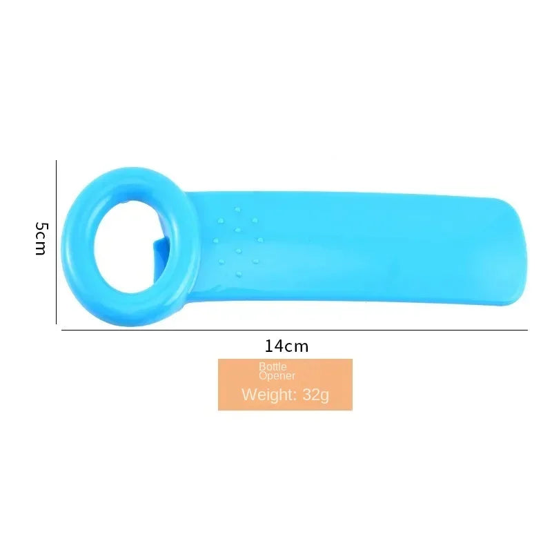Portable Bottle Opener – Non-Slip Ergonomic Cap Remover for Beer & Soda