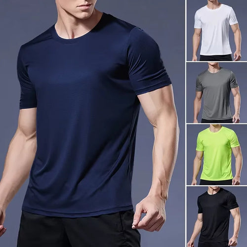 Men's Quick Dry Moisture Wicking Gym T Shirt