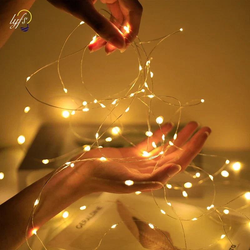 Fairy String Lights Battery Operated LED Mini Wire Lights for Home Decor