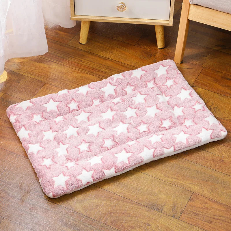 Thickened Comfortable Warm Small Cat Sleeping Cushion Skin-Friendly Cute Winter Medium Dog Sofa Mat