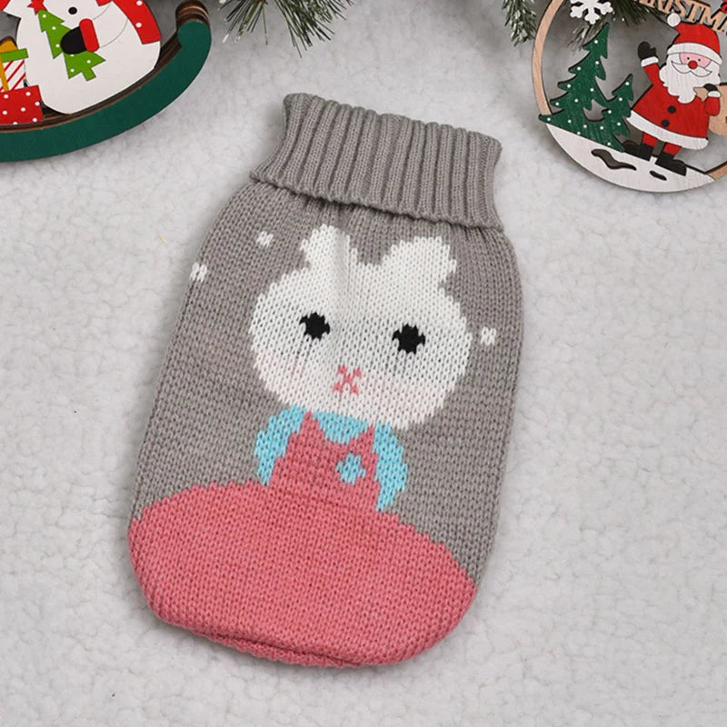 Cute Warm Pullover Sweater for Small Dogs & Cats Winter Pet Clothing