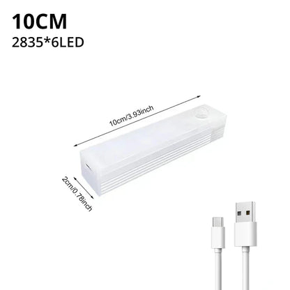 Motion Sensor LED Light Bar – USB-C Rechargeable, Auto On/Off