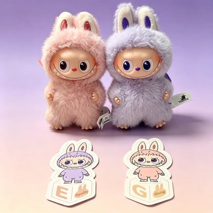 Labubu The Monsters Pin for Love Blind Box Pendant Keychain