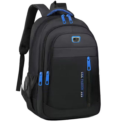 Neutral Multi-Pocket Backpack for Students & Business Use