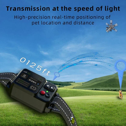 GPS Wireless Dog Fence – Outdoor Waterproof Anti-Loss Containment System