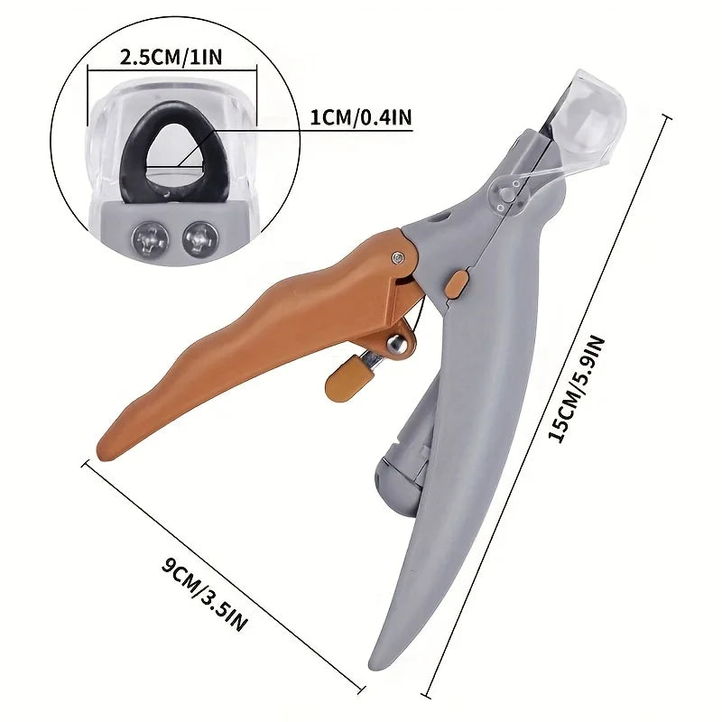 LED Pet Nail Clipper – Safe & Precise for Dogs & Cats