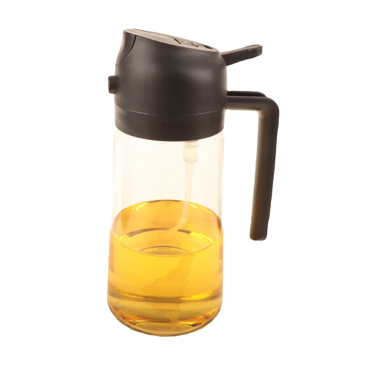 2-in-1 Oil Dispenser Bottle with Sprayer – 16.9 oz & 6.8 oz