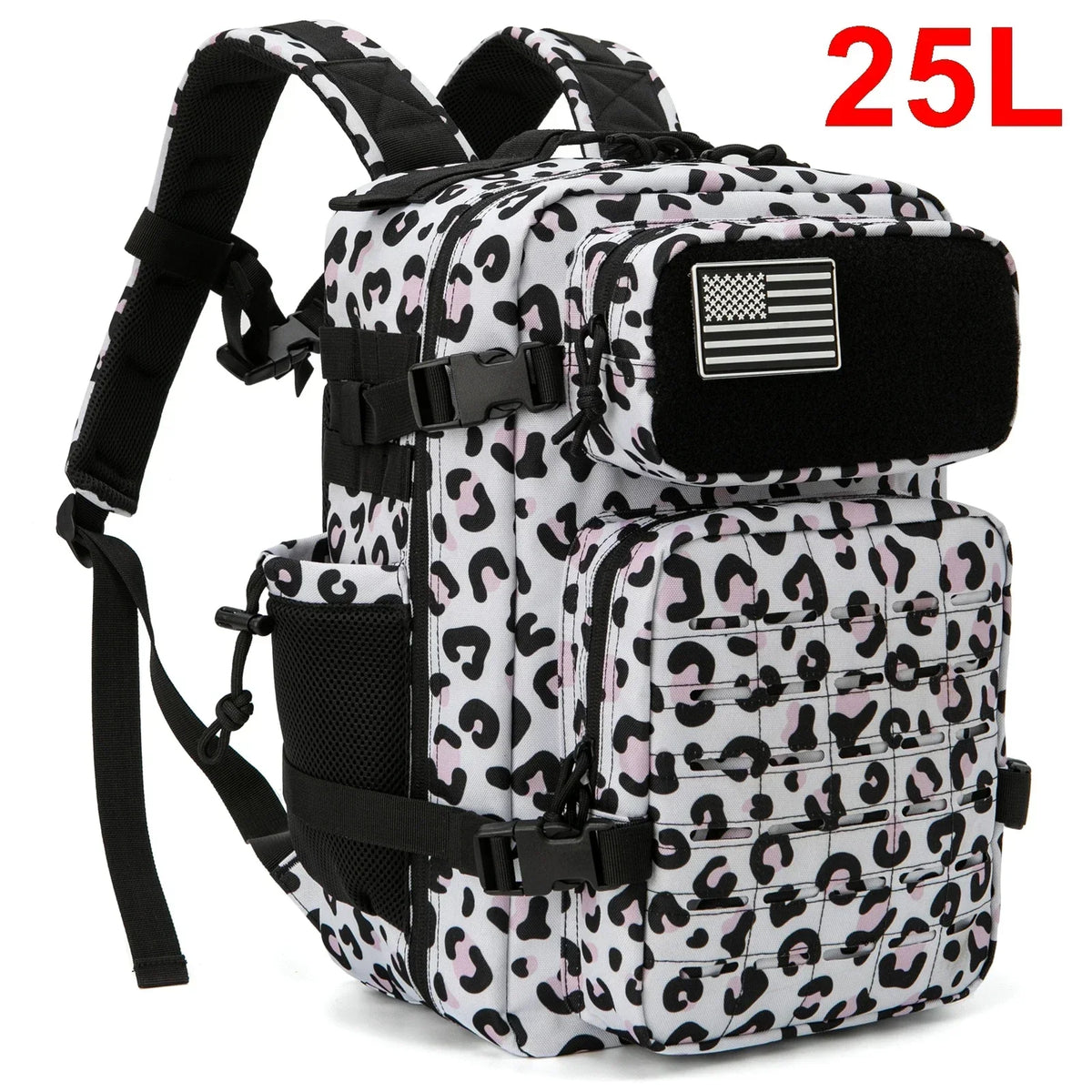 25L Tactical MOLLE Backpack – Hiking & Outdoor Survival Bag for Men & Women