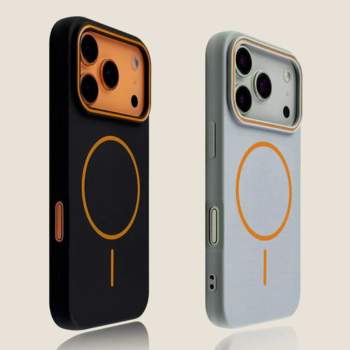 Magnetic Matte Soft iPhone Case