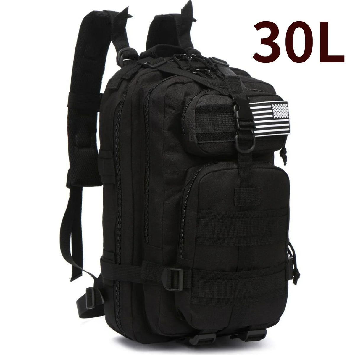 30L or 50L Waterproof Tactical Hiking Backpack